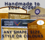 This displays the phone number of HonourBoards UK
