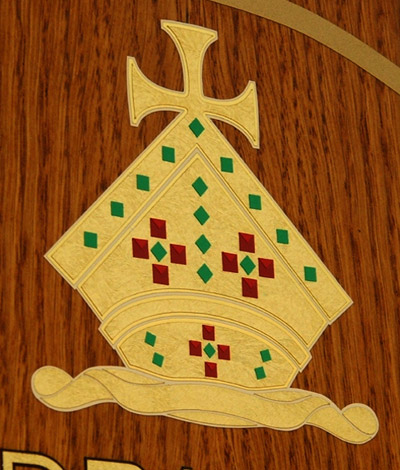 vector cut logo for Cathedral School in Cardiff